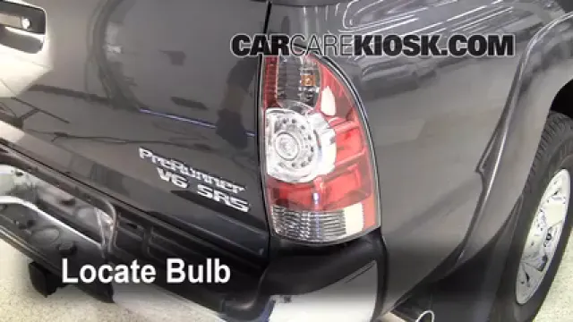 2009 Toyota Tacoma Pre Runner 4.0L V6 Crew Cab Pickup (4 Door) Éclairage Feux de position arrière (remplacer ampoule)